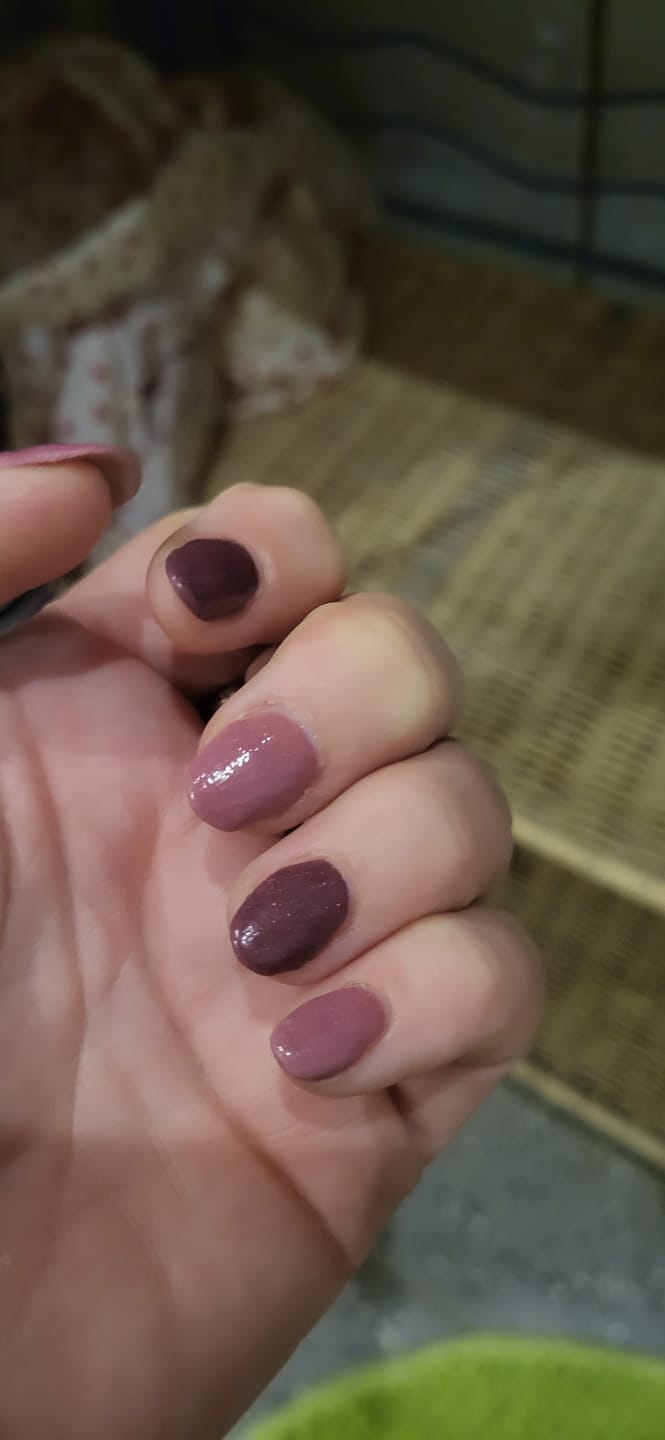 Customer photo review of Chocolate Moose Dipping Powder