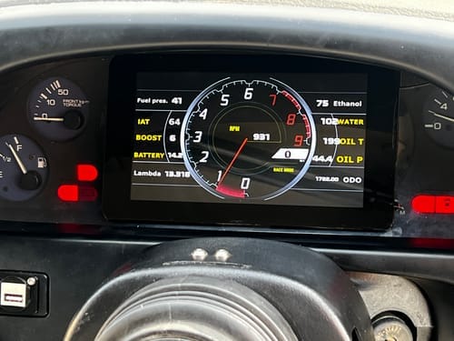 Customer photo review of Nissan Skyline R32 Cluster Mount