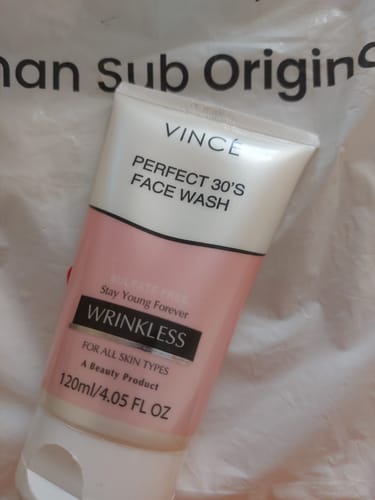 Customer photo review of Vince Perfect 30'S Face Wash 120ml