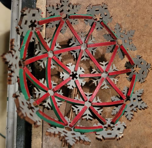 Customer photo review of Christmas ball