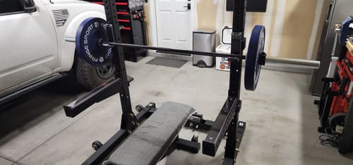 Customer photo review of Phoenix Squat Rack