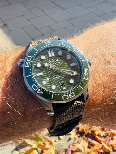 Customer photo review of Glomar Explorer - Hook And Loop Watch Strap