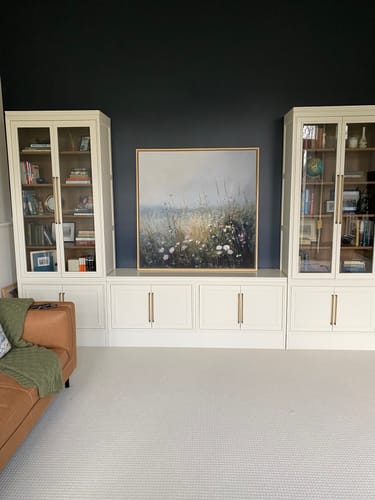 Customer photo review of Wildflowers Canvas Art