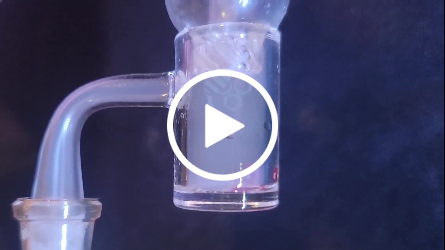 Customer video review of WHIRLWIND QUARTZ BANGER - 90° DEGREE | YL
