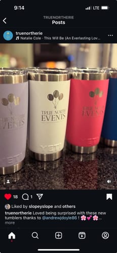Customer photo review of Rambler | 20 oz Tumbler