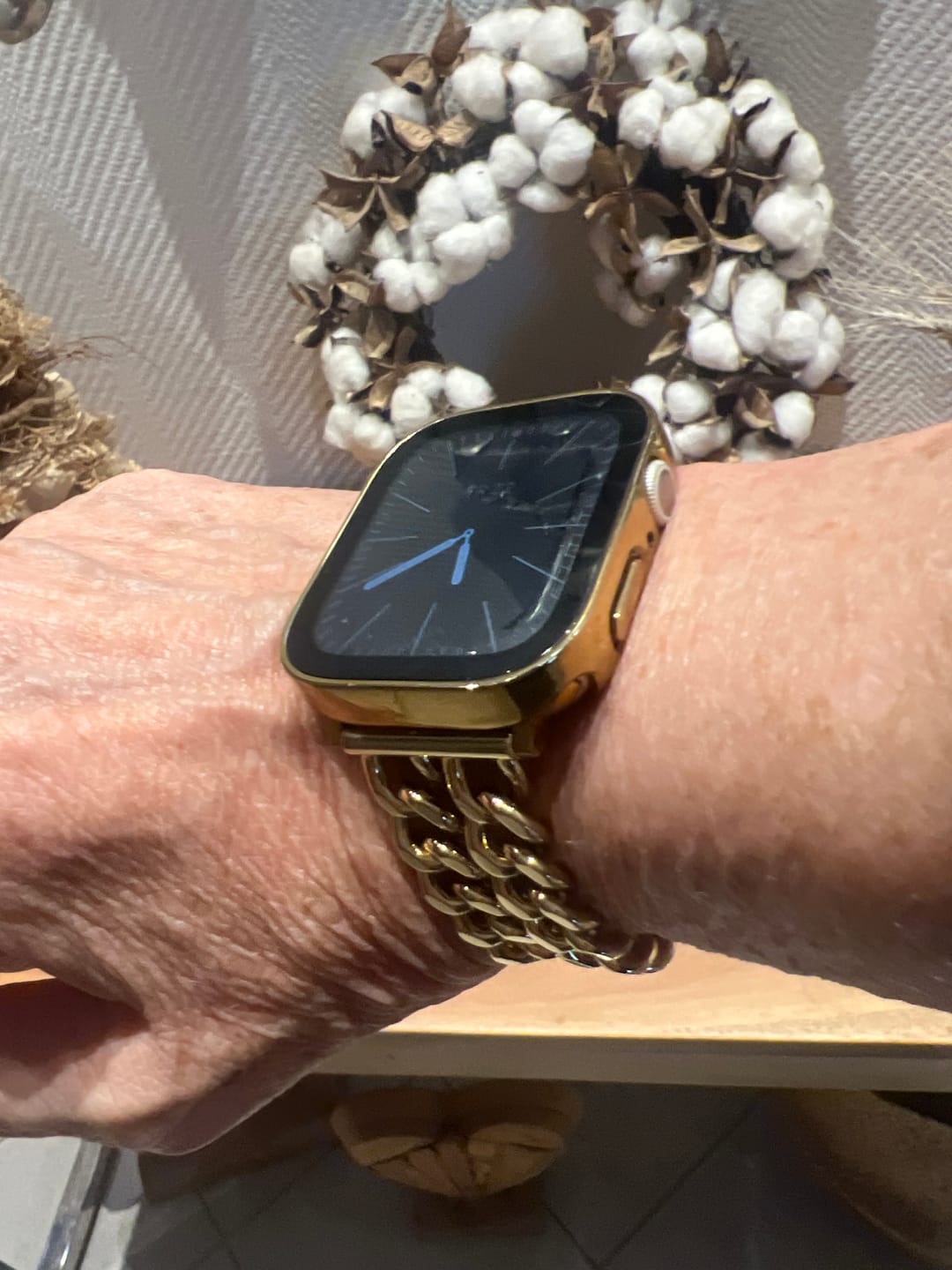 Customer photo review of Apple Watch Metallarmband "Josefin"