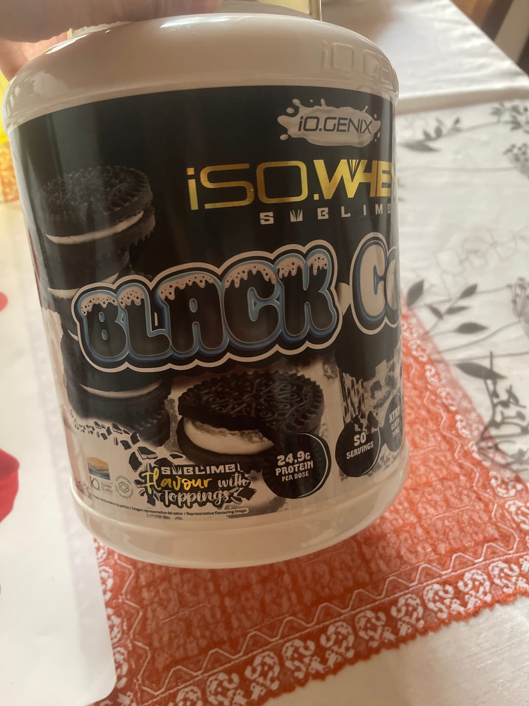 Customer photo review of Io.Genix - Whey Sublime 1,5kg
