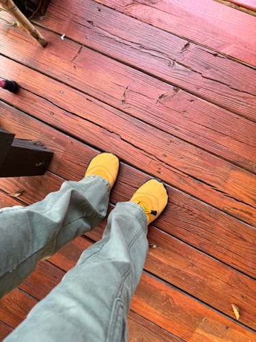 Customer photo review of Vindra Flex - Non-slip & Universal Winter Barefoot Shoe (Water-resistant)