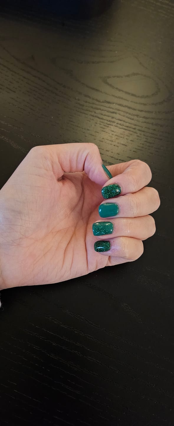 Customer photo review of Stay Off The Lawn Dipping Powder