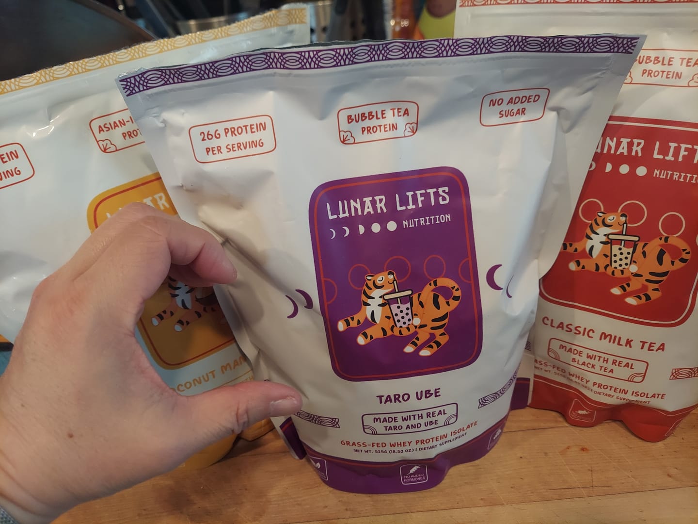 Customer photo review of Taro Ube - Whey Protein Isolate