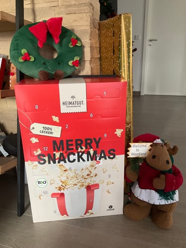 Kundenbewertung mit Foto zu ⏰ VORVERKAUF: Snack-Adventskalender 2024