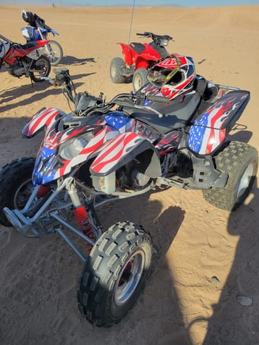 Customer photo review of Polaris Predator 500 Graphics