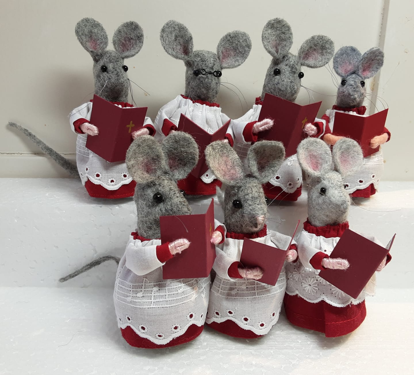 Customer photo review of Premium Wool Blend Craft Felt - 1/2 Yard Pre-Cuts