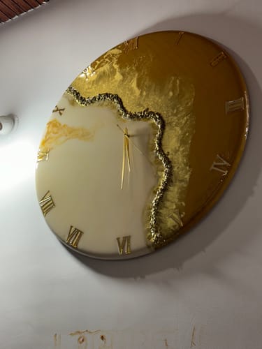 Customer photo review of Fire Large Silent Clock 27 Inches