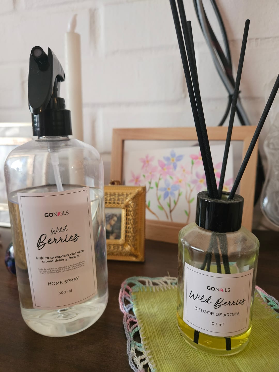 Customer photo review of Home Spray - Wild Berries