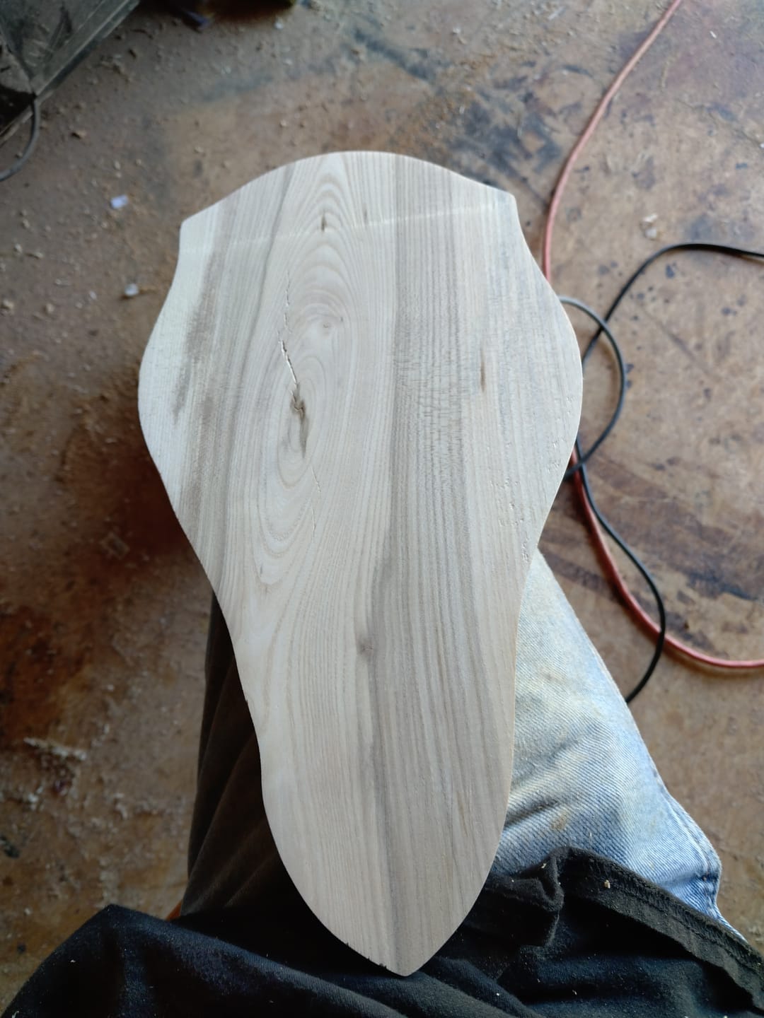 Customer photo review of Award / Taxidermy Mount Plaque Style 4 (Euro Deer) - Acrylic Router Template