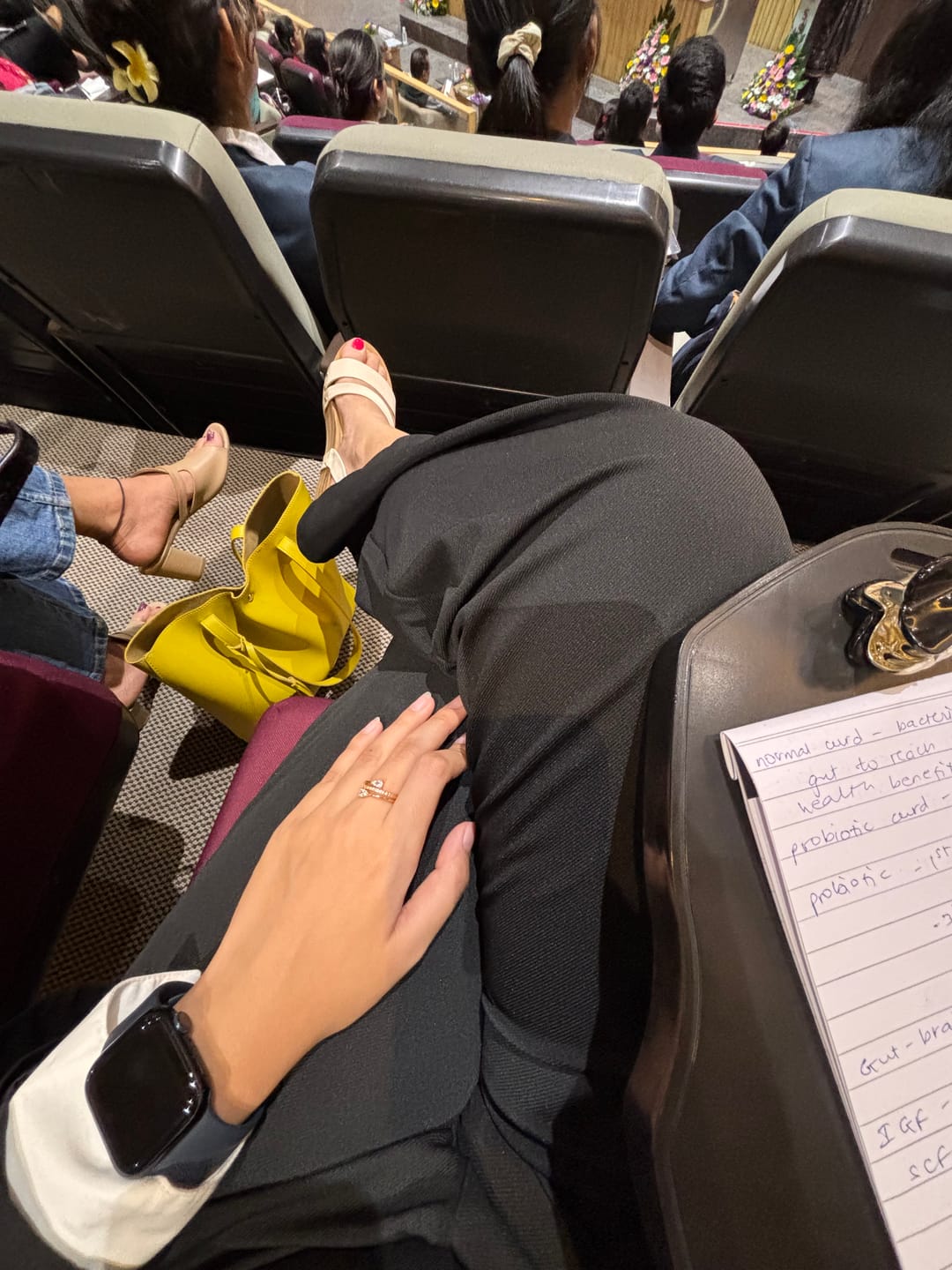 Customer photo review of NEW BLACK KOREAN PANTS