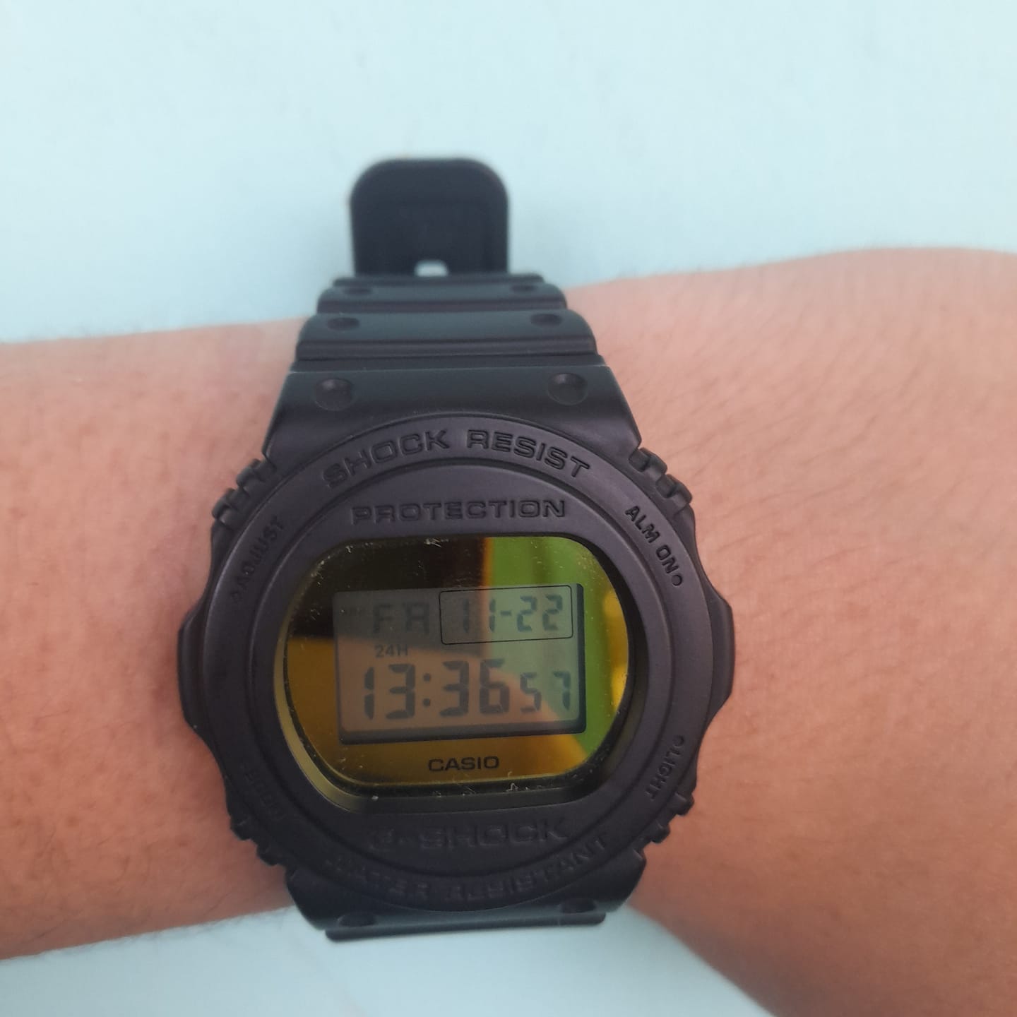 Customer photo review of Correa De Repuesto Casio G-Shock Bands 10512401 (DW-5000, DW-5600, DW5750, etc.)