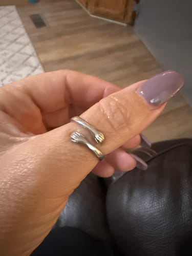 Customer photo review of Hug From Heaven Ring