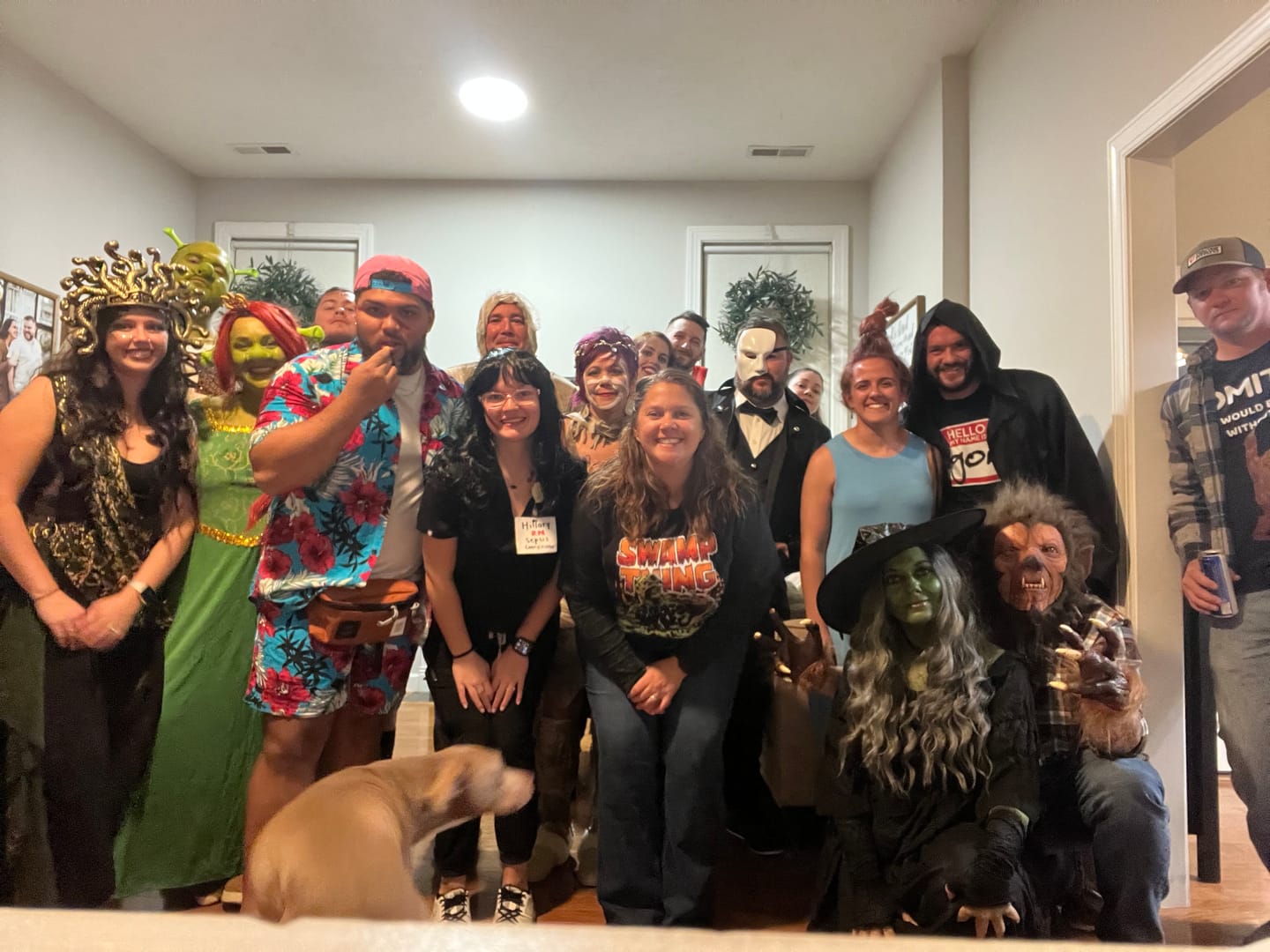 Customer photo review of Halloween Murder Mystery Game Kit - Monster Mansion