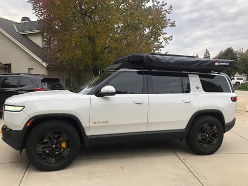 Customer photo review of OPENROAD  270 Free Standing Awning for Camping