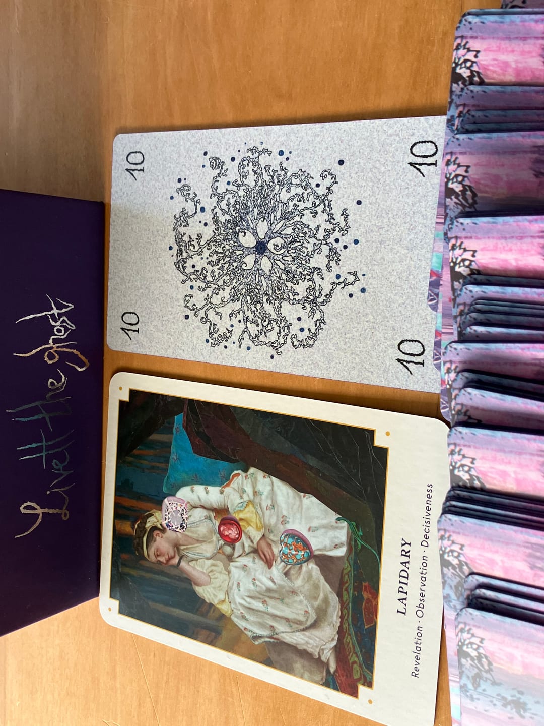 Customer photo review of Livett The Ghost Tarot