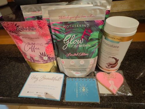 Customer photo review of Chocolate Collagen Latte