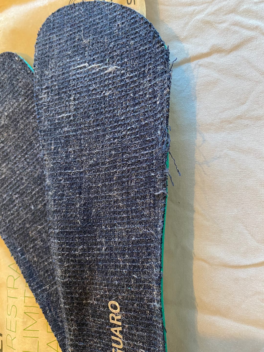 Customer photo review of Lino - Plantillas Barefoot