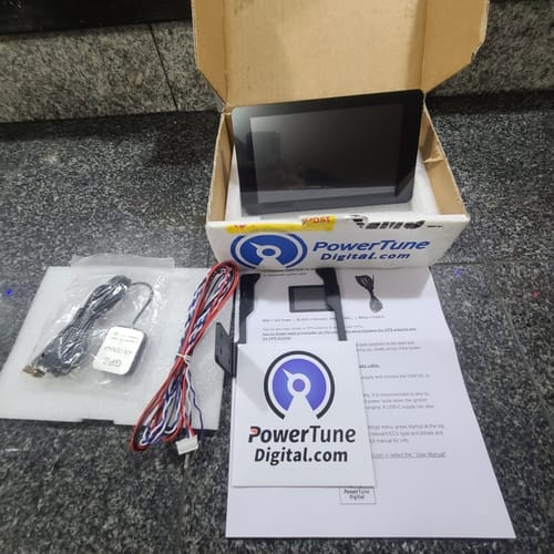 Customer photo review of PowerTune Digital Dash V5 (optional GPS)