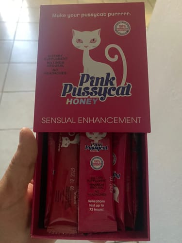 Customer photo review of Pink Pussycat 1 Caja (12 sobres)