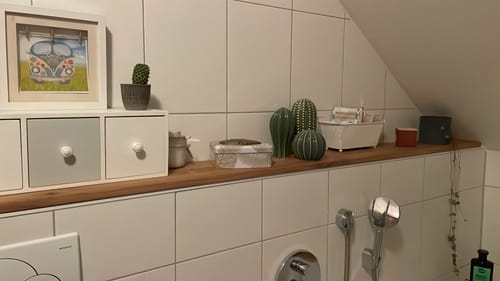 Customer photo review of Fensterbank Eiche