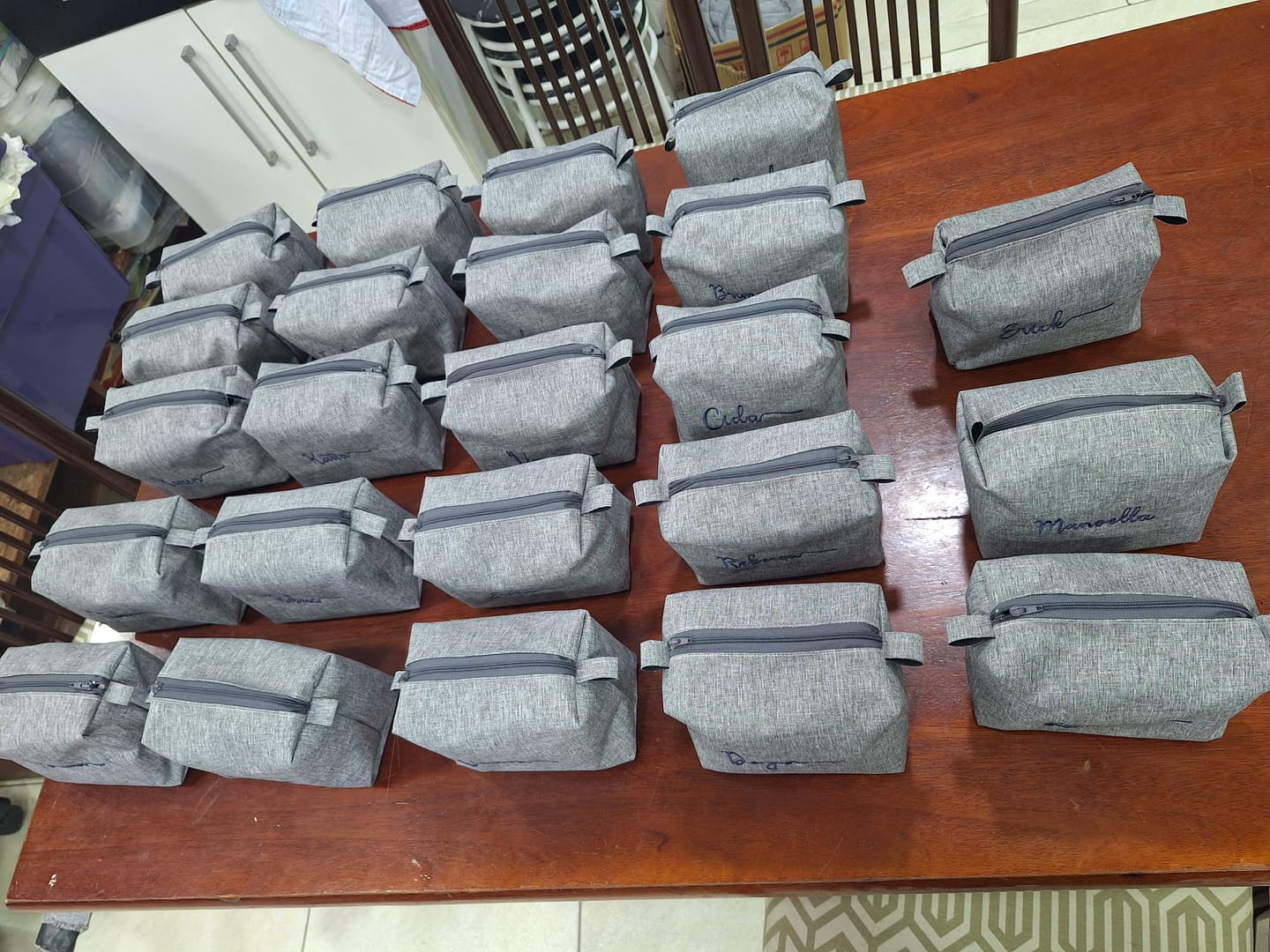 Customer photo review of NYLON LINHO COR CINZA