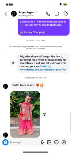 The Nesavu customer review from Priya_jegan