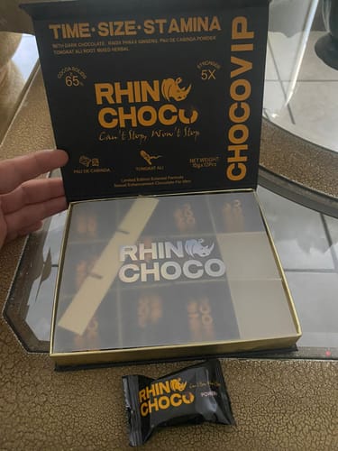 Customer photo review of Rhinochoco 1 Caja (12 piezas)