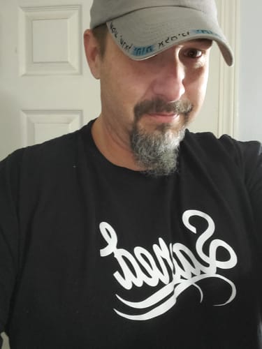 Customer photo review of Sacred Solid | Black and White