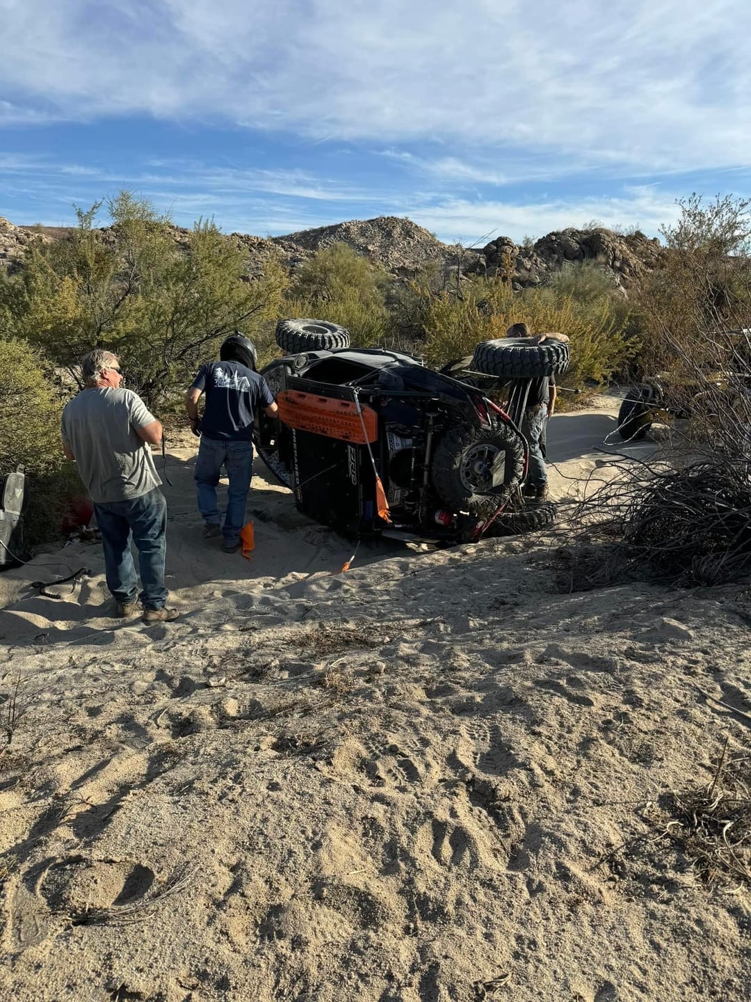 Customer photo review of OPENROAD 4500lbs ATV/UTV Winch with Synthetic Rope and Wireless Remotes