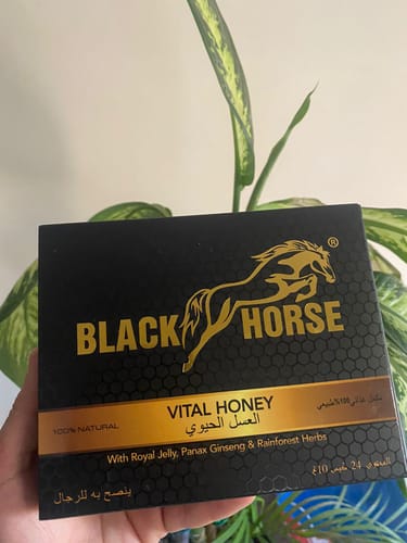 Customer photo review of Black Horse 1 Caja (24 sobres)