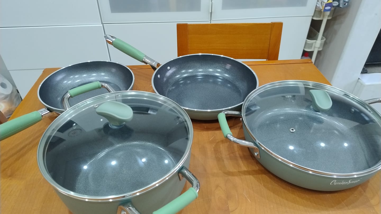 Customer photo review of Batteria "NAIROBI" - 6 Pezzi