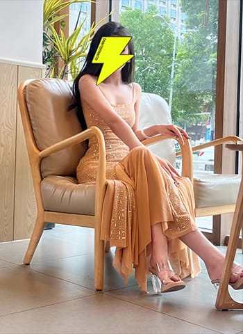 Customer photo review of Ann Embellished Glitter Bodycon Pixie Hem Maxi Dress