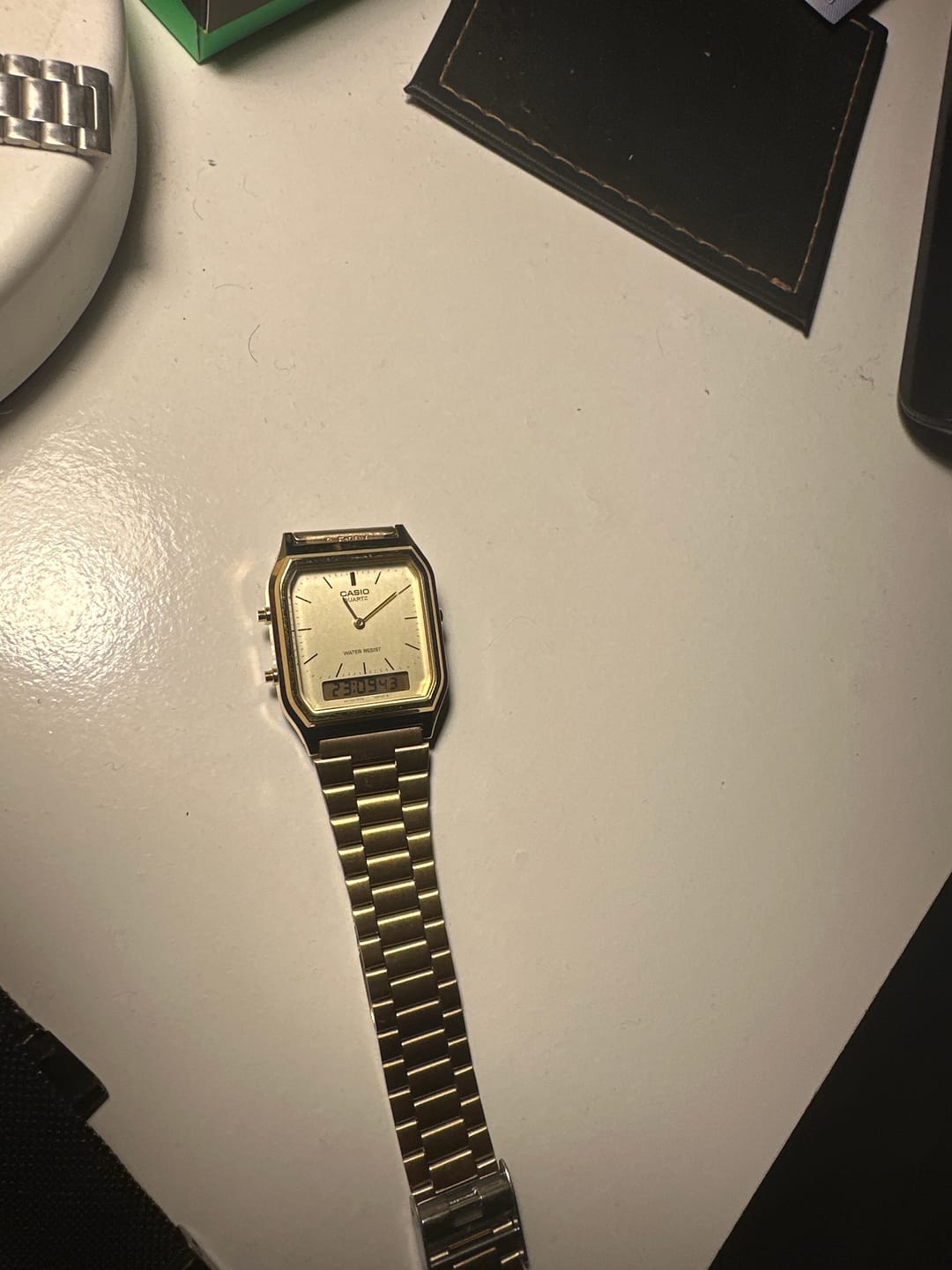 Customer photo review of Reloj Casio Vintage AQ-230GA-9DMQ Dorado