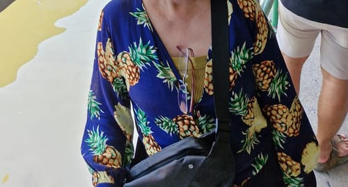 Customer photo review of Travel Crossbody