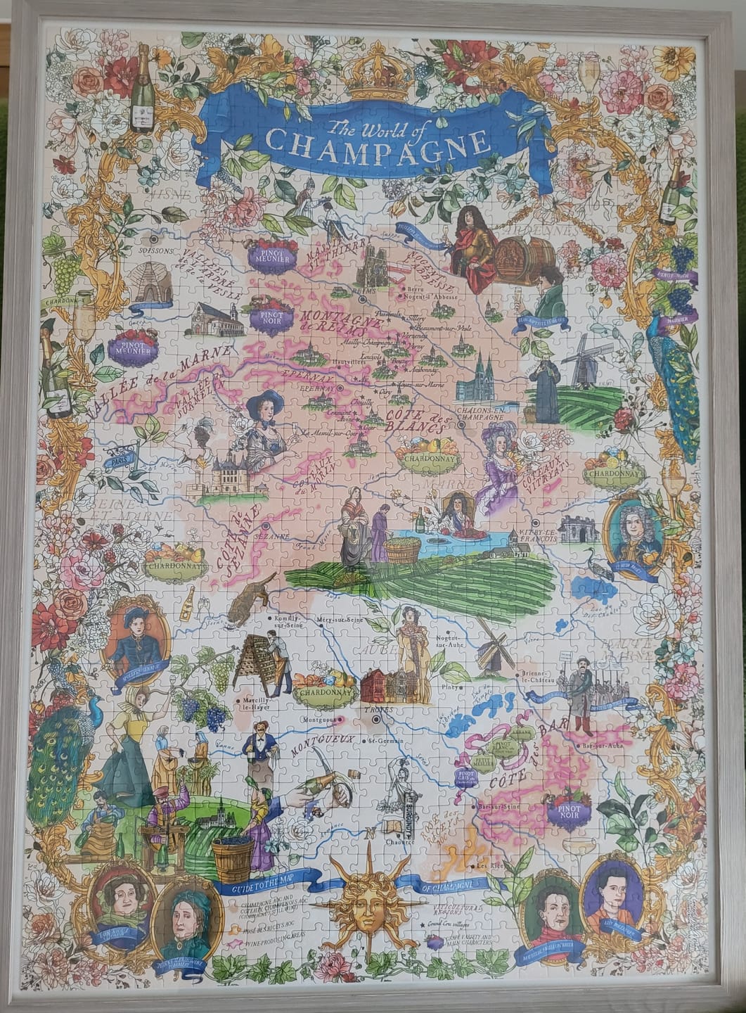 Customer photo review of Wine Puzzle - Champagne
