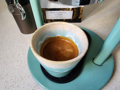 Customer photo review of מארז מתנה - שלישיית אספרסו - טורקיז ים