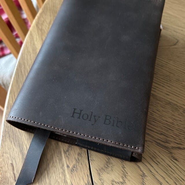 Customer photo review of Bible Case Vintage