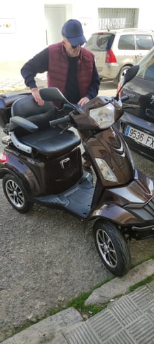 Customer photo review of Scooter Eléctrico Faster Extrem iva Reducido
