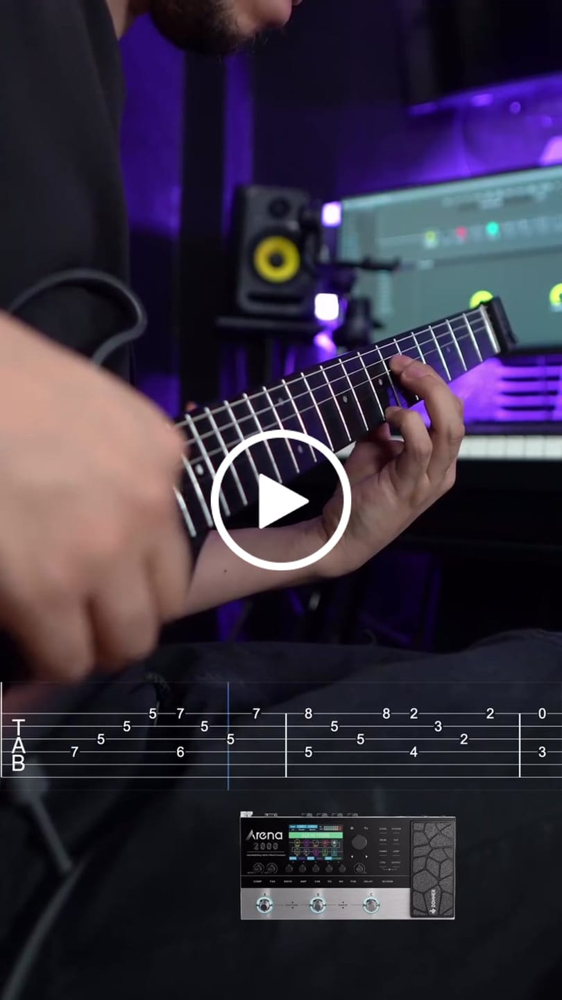 Customer video review of Donner Arena 2000 Pédale Multi-Effets