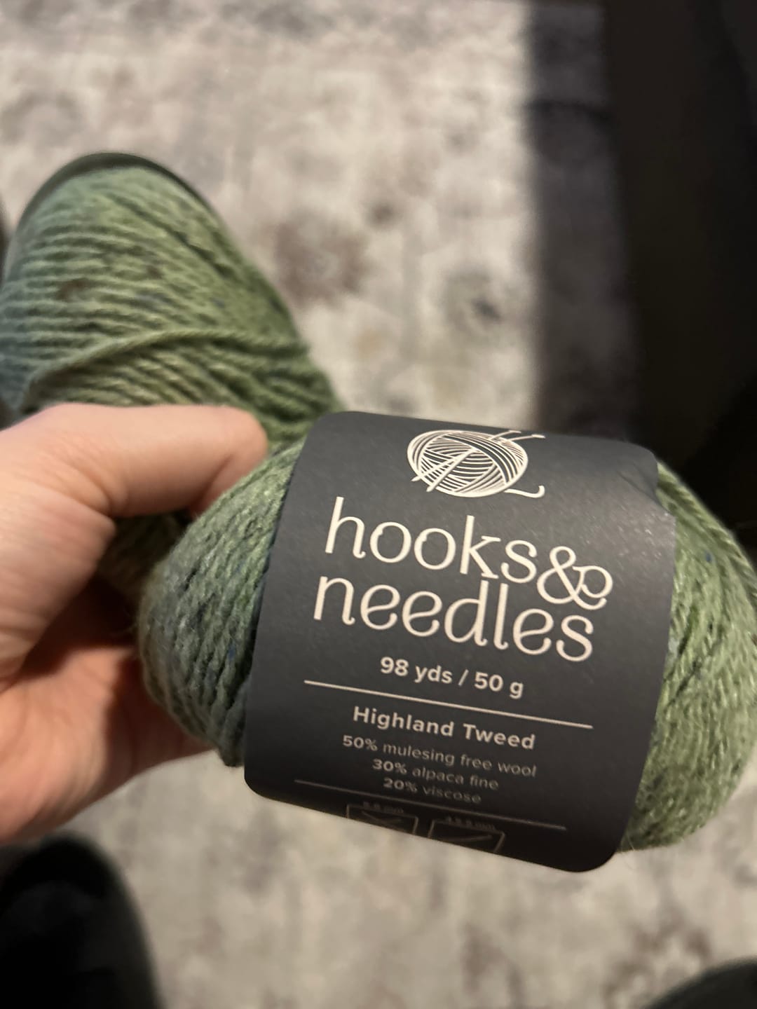 Customer photo review of Extra 2 Mystery Balls of Yarn