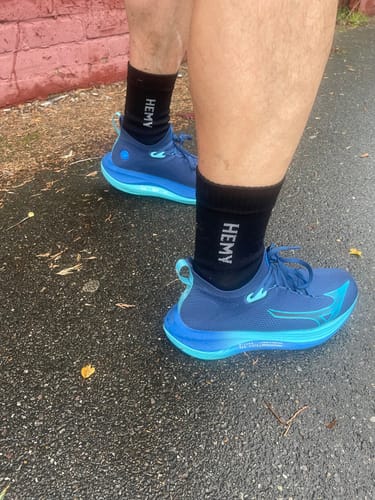 Customer photo review of HEMY Crew Waterproof Socks