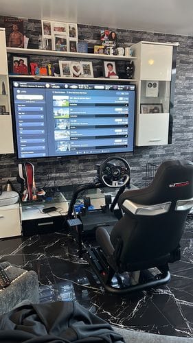 Customer photo review of Sim Racing Caster Wheels