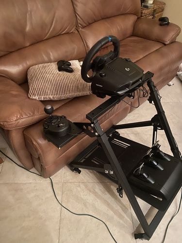 Customer photo review of Sim Racing Caster Wheels